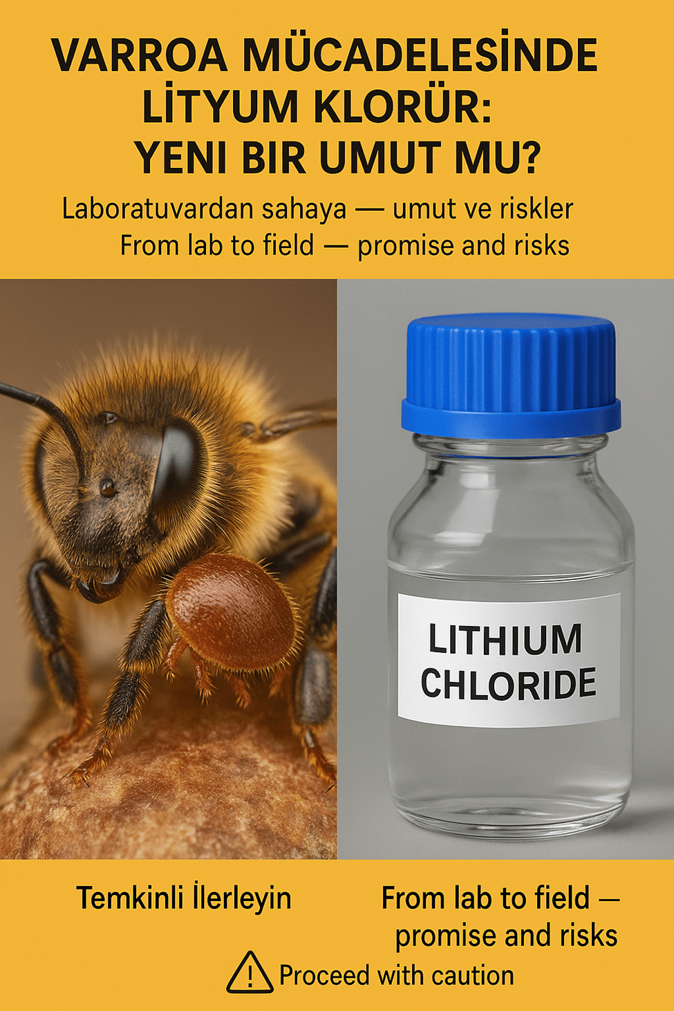 VARROA MÜCADELESİNDE LİTYUM KLORÜR KULLANIMI: YENİ BİR UMUT&nbsp;MU?